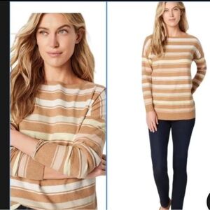 J. Jill Relaxed Fit Pullover Sweater Women’s Size Small Long Sleeve Soft Knit